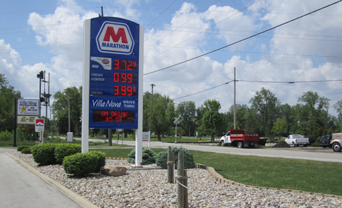 Our Gas Sign With LED Prices